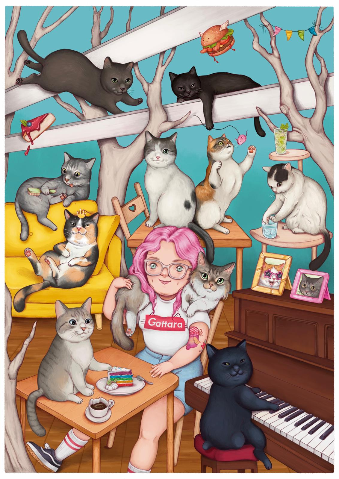 10 anni di Crazy Cat Café